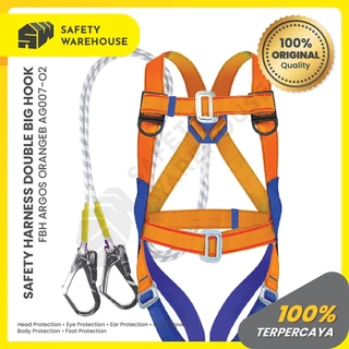 Orex Safety Full Body Harness with Energy Absorber Double Hook