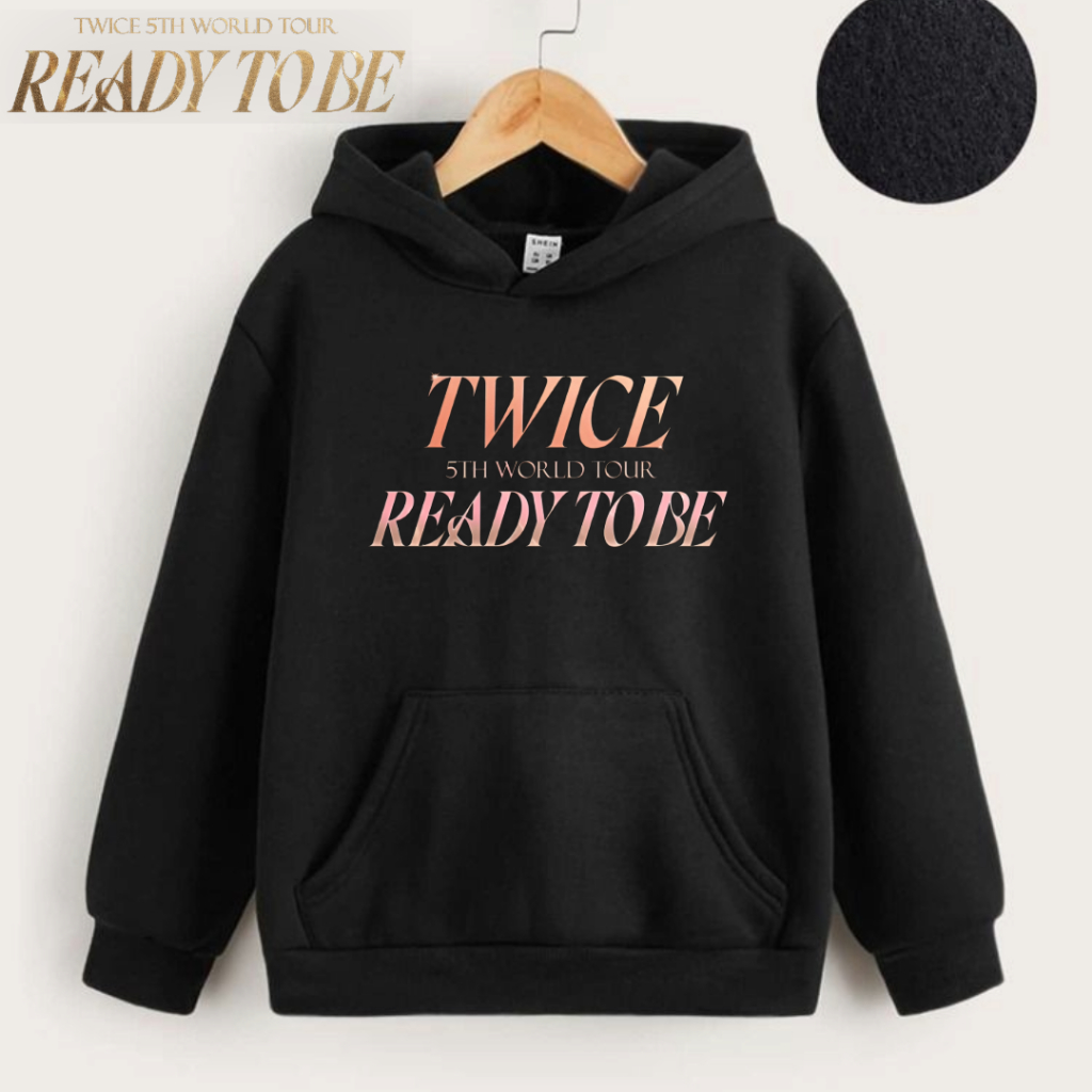 Jual HOODIE TWICE 5TH WORLD TOUR READY TO BE | Shopee Indonesia