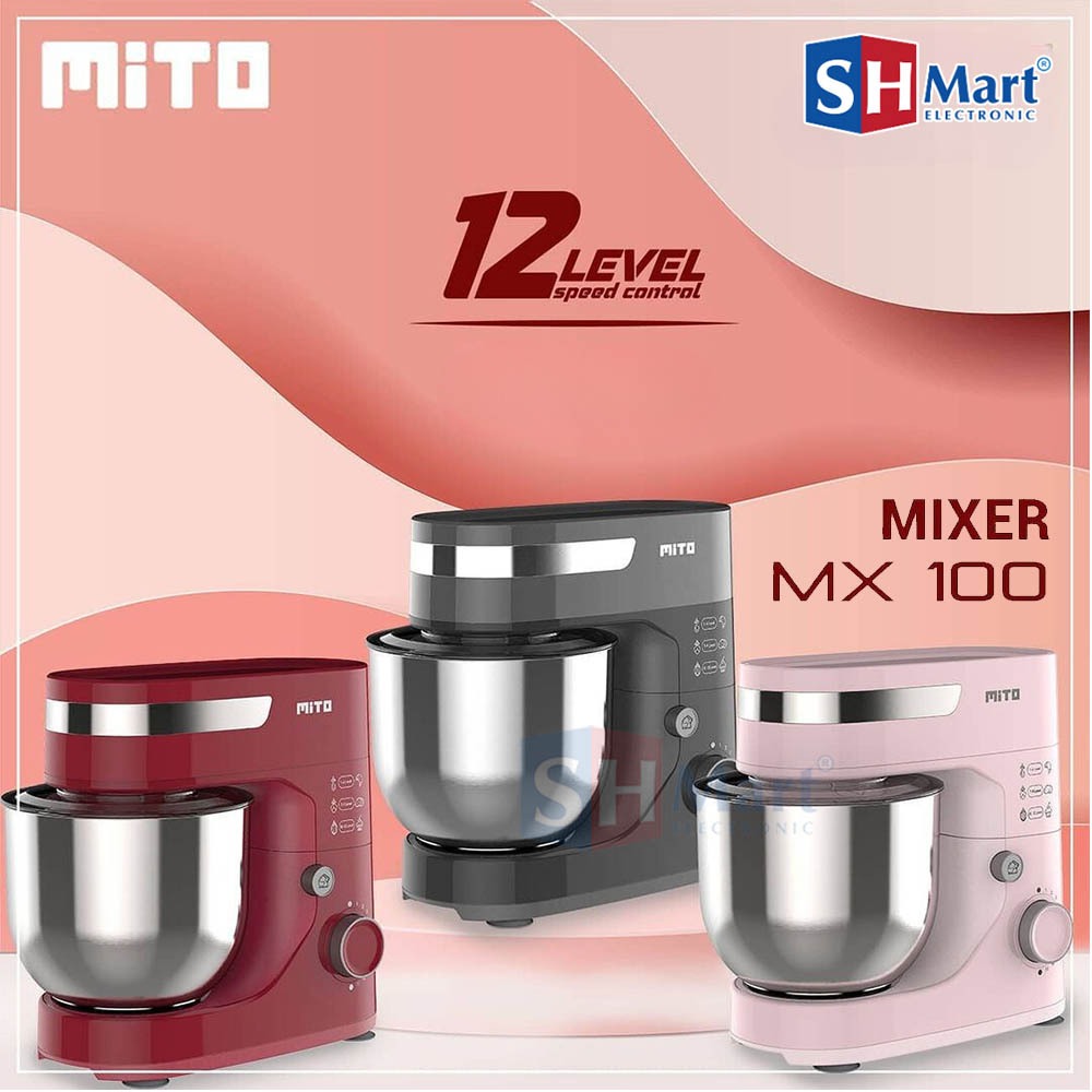 Jual MITO STAND MIXER MX100 KAPASITAS 5 LITER TERBARU MX 100 5 LITER