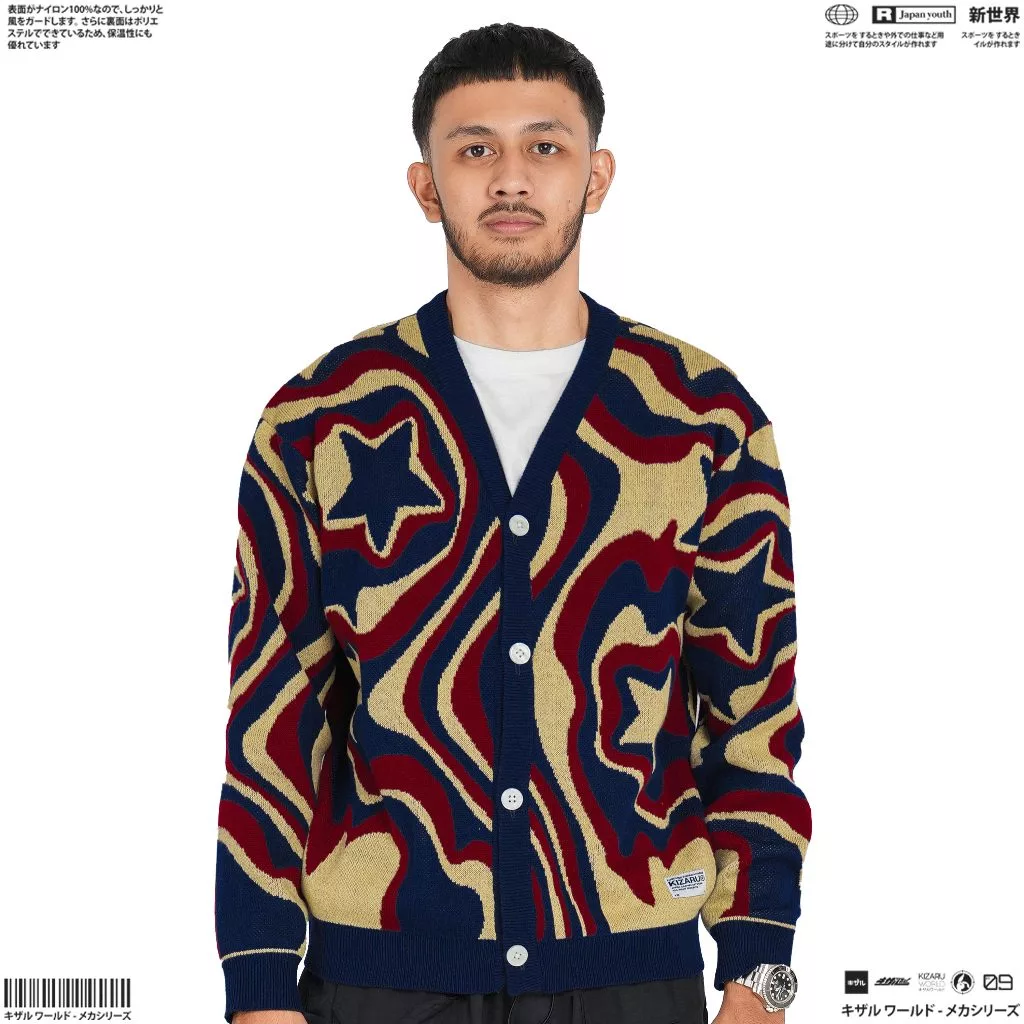 Cardigan Knitwear TATSUYA untuk Gaya Santai dan Hangat