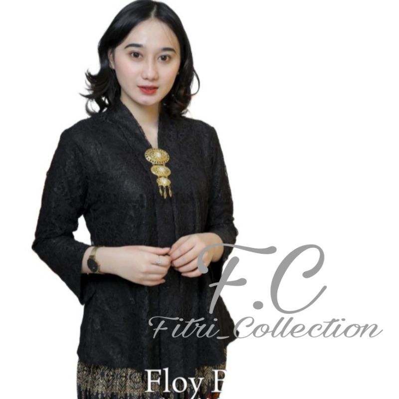 Jual Atasan Kebaya Modern Floy Brokat Jumbo 4L Ld 130 / Kebaya Kartini ...