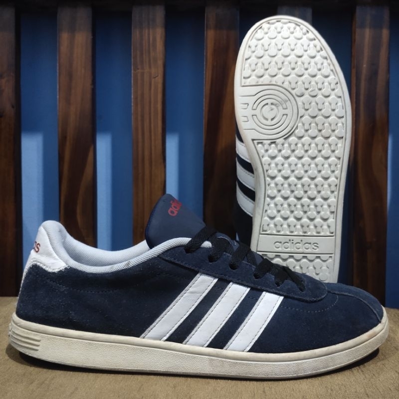 Adidas vl court biru sale