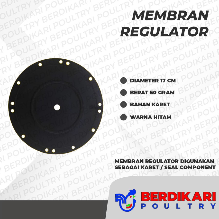 Jual Membran Regulator Karet Seal Regulator Alat Ternak Kandang Ayam Shopee Indonesia