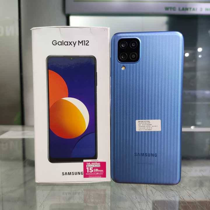 Jual Samsung M12 Ram 3/32GB | Ram 4/64GB (Second) | Shopee Indonesia