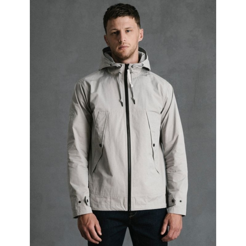Jual Pretty Green Ridley Lightweight Jacket Grey Original | Shopee ...