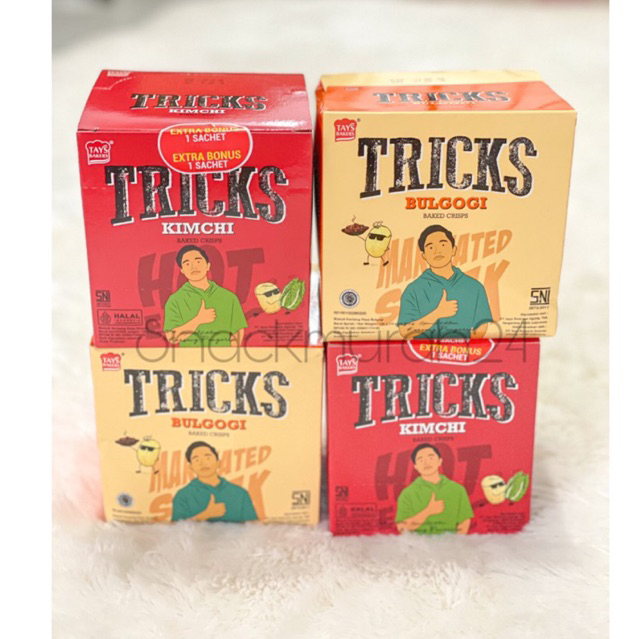 Jual Tricks Biskuit 10 x 12 Gr Aneka Rasa - Potato Baked Chips | Shopee ...