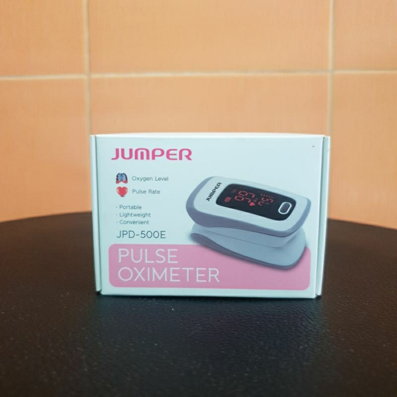 Jual Alat Ukur Oksigen dalam Darah Pulse Oximeter Jumper JPD500E
