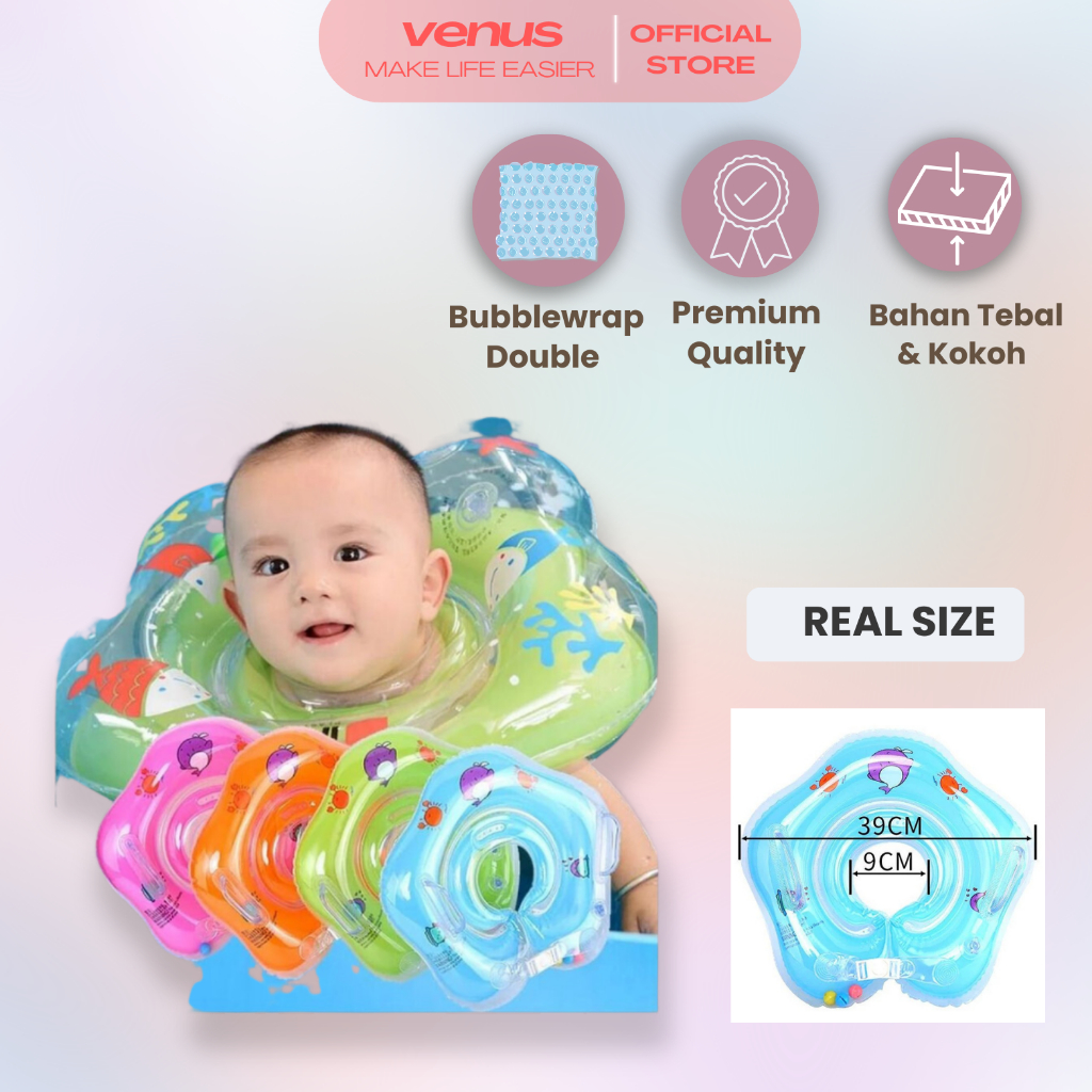 Jual VENUSJKT Neck Ring Pelampung Leher Bayi /Ban Renang Leher / Ban