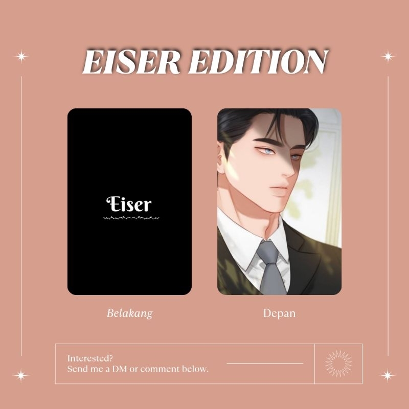 Jual PHOTOCARD EISER/MERCHANDISE EISER SERENA UNOFFICIAL | Shopee Indonesia