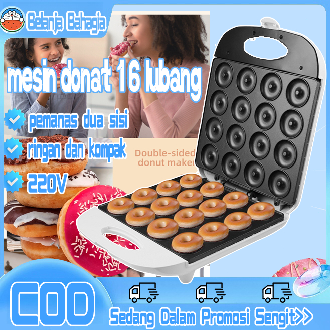 Jual Mesin Donat 220v, Mesin Sarapan Kue, Mesin Sandwich Besar, Mesin ...