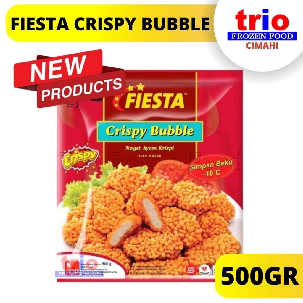 Jual FIESTA CRISPY BUBBLE NUGGET - 500GR | Shopee Indonesia