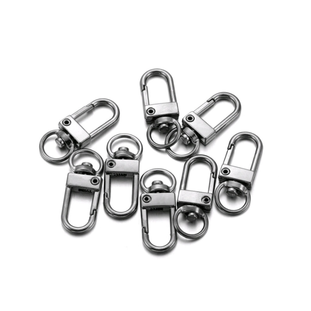 Jual kait hook gantungan kunci lobster diy / pengait tas isi 5 pcs ...