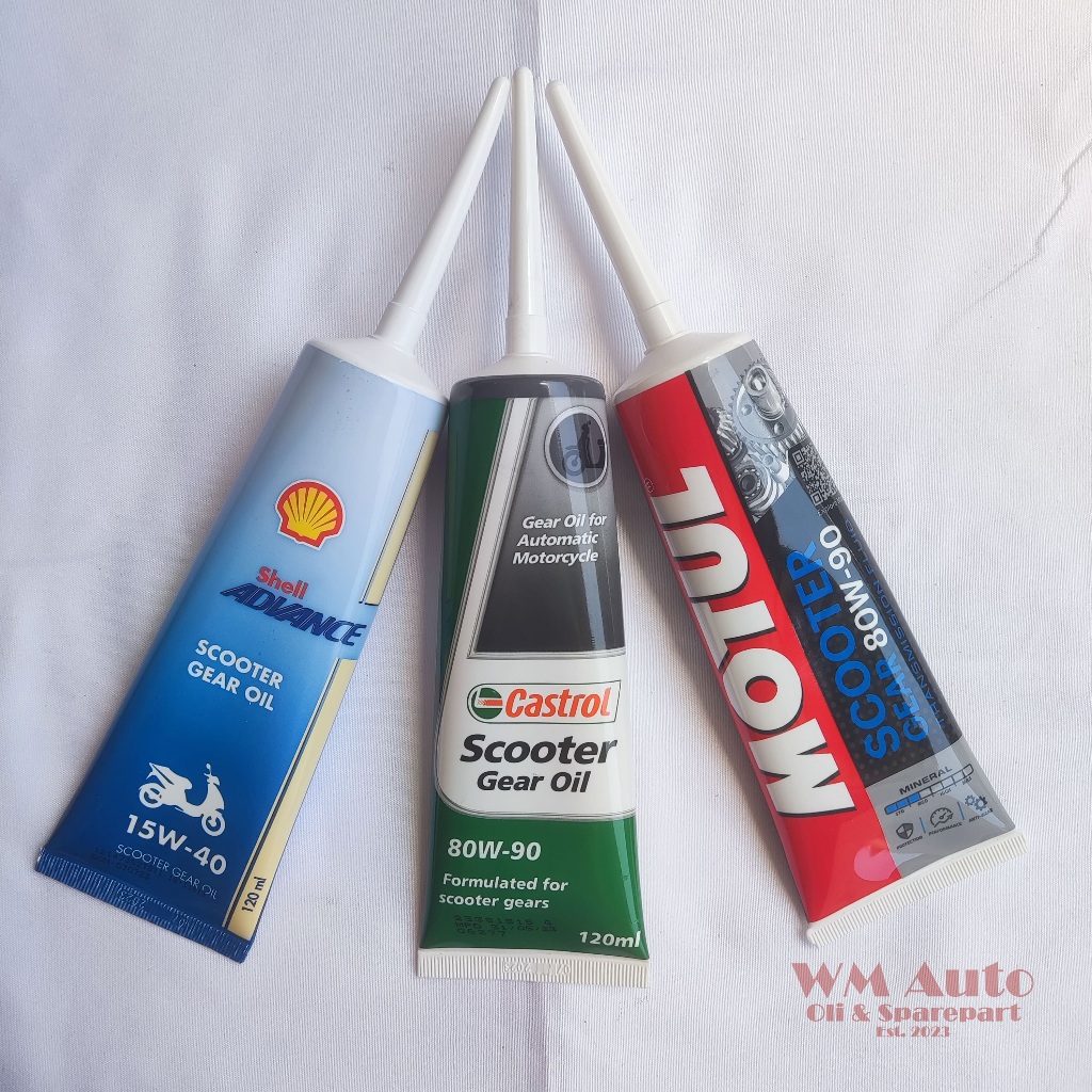 Jual Scooter Gear Oil Oli Gardan Motor Matic 120ml CASTROL MOTUL