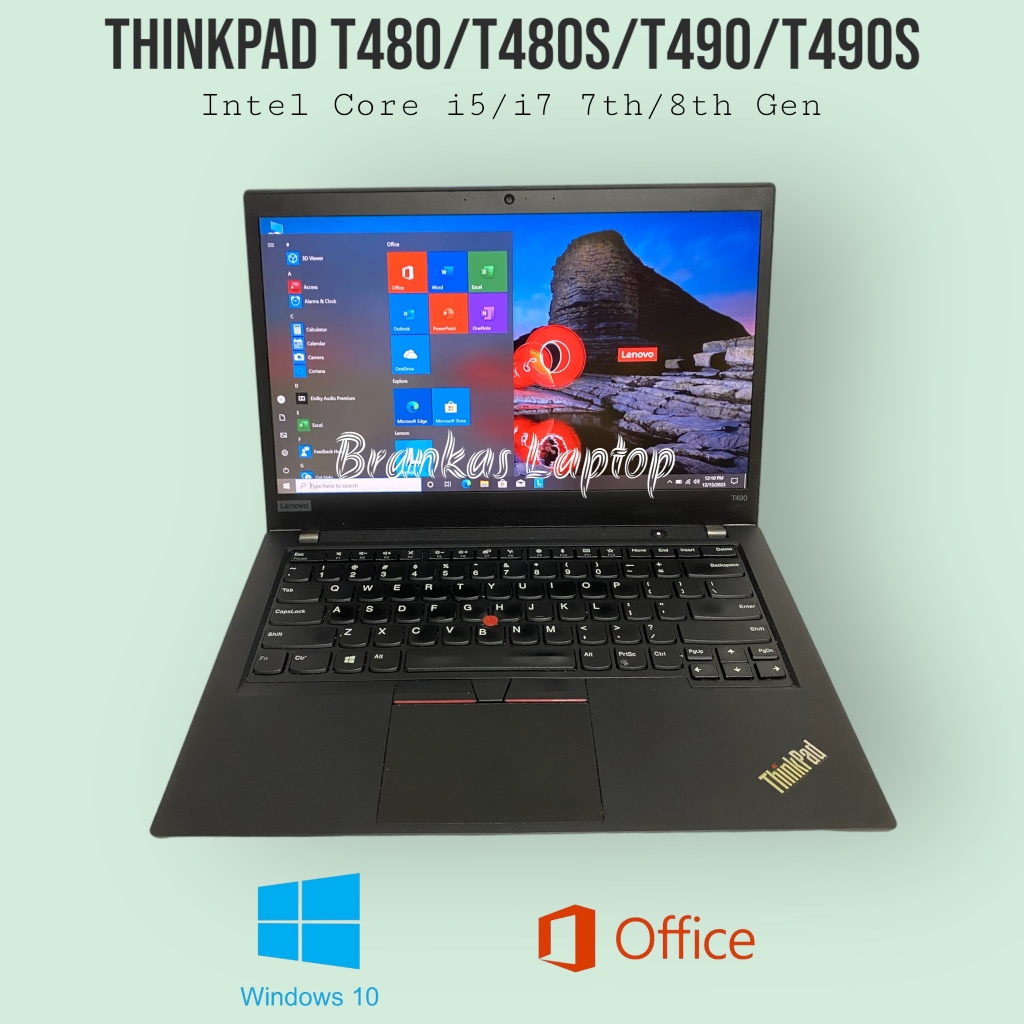 Jual Lenovo Thinkpad T480 T480s T490 T490s Core I5 I7 Gen 7 8