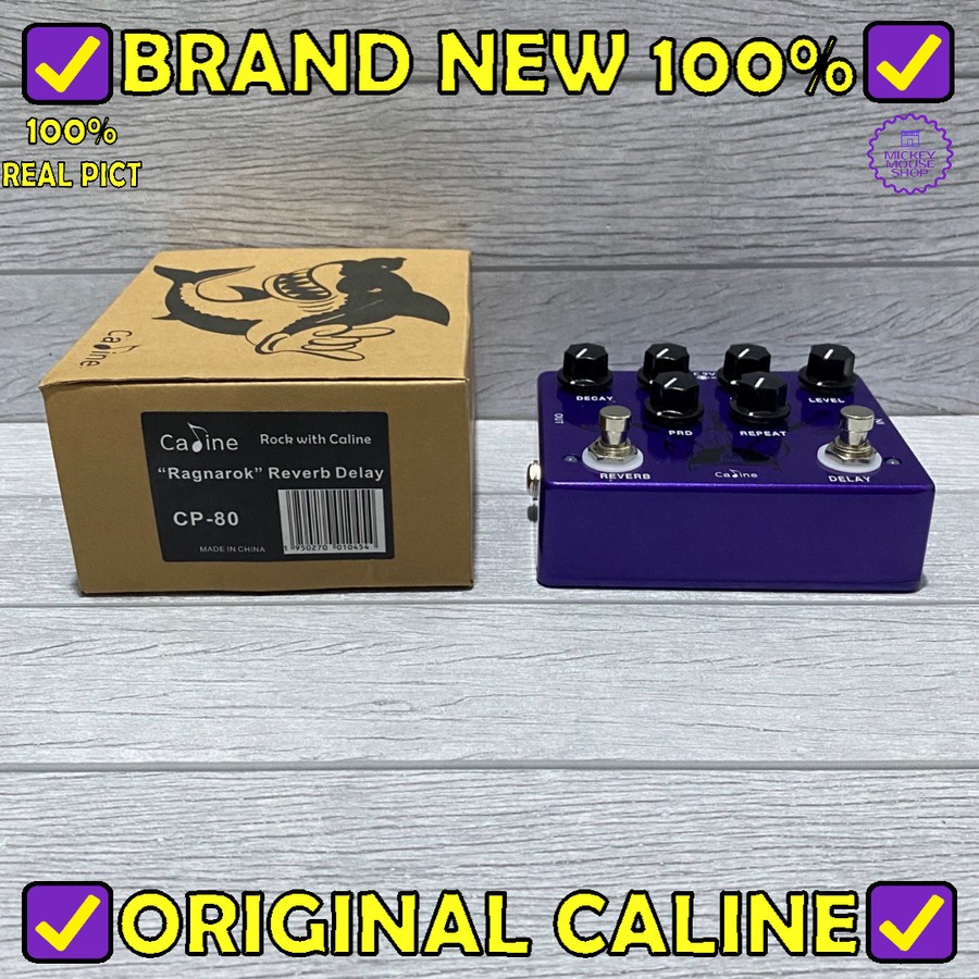 Jual Efek Gitar Caline CP-80 Ragnarok Reverb Delay Echo 3D Sounding ...