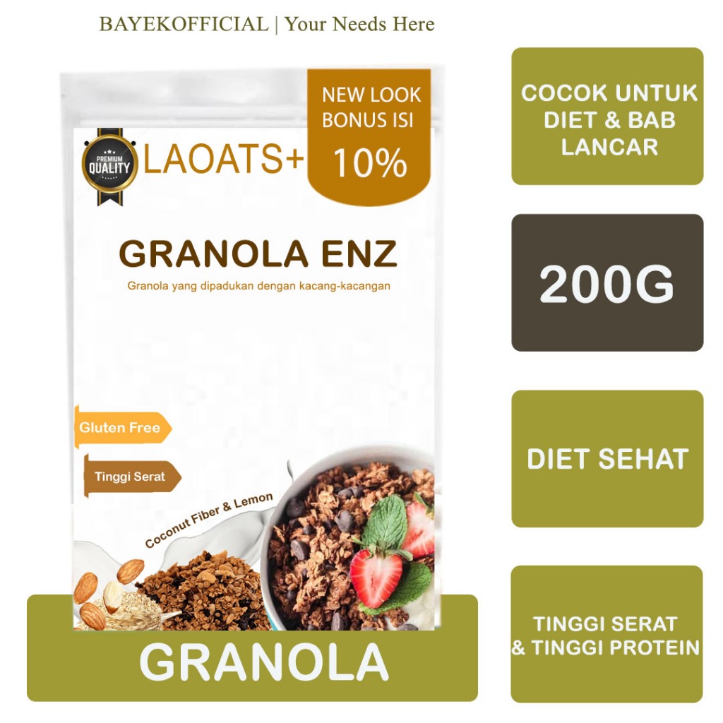 Jual Granola Diet Penurun Berat Badan Susu Pelangsing Badan Minuman