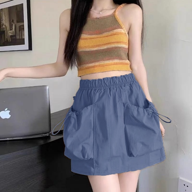 Jual ROK CARGO -ROK CARGO MINI-ROK KEKINIAN ROK IMPOR BKK | Shopee ...