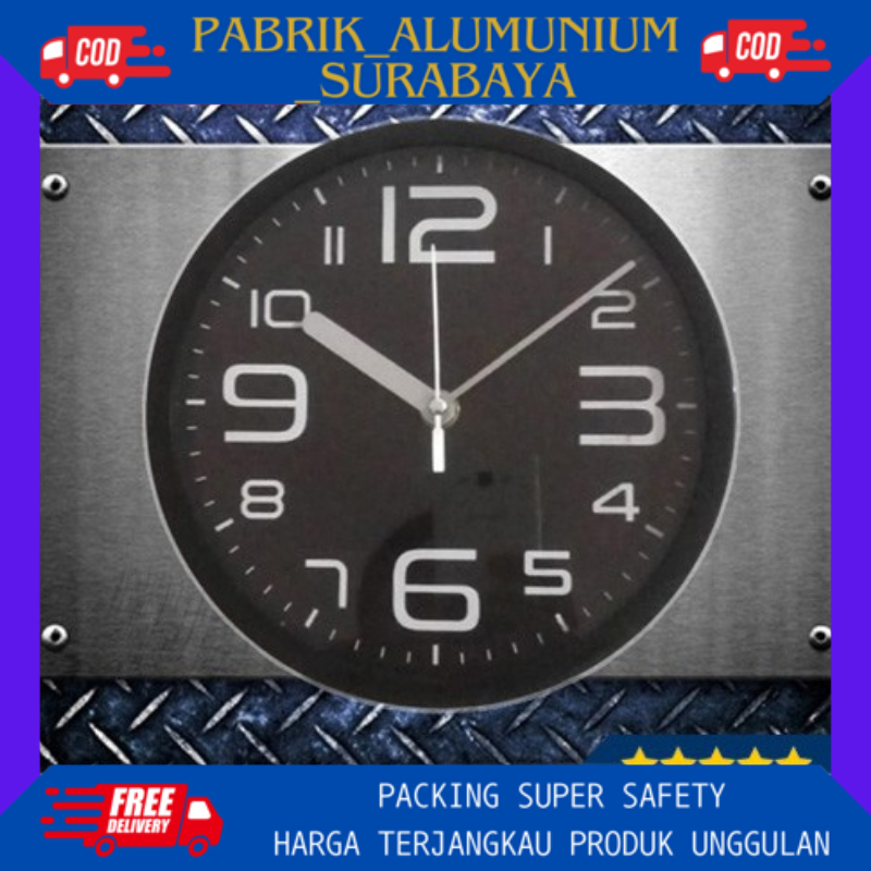 Jual Jam dinding Wall Clock Minimalis Modern Elegan Dekorasi Hadiah