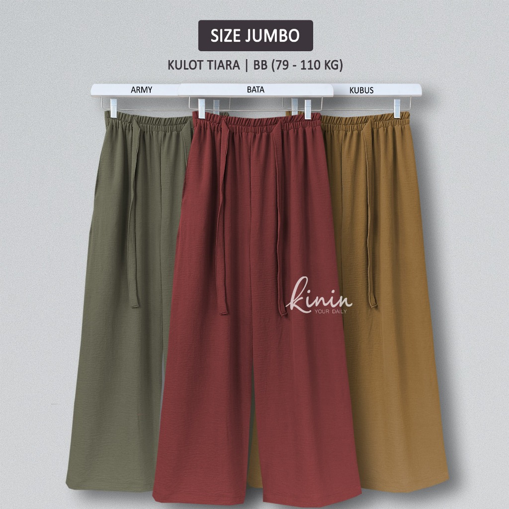 Jual Kulot Jumbo - Kulot Tiara Kulot by Kinin Daily | Shopee Indonesia