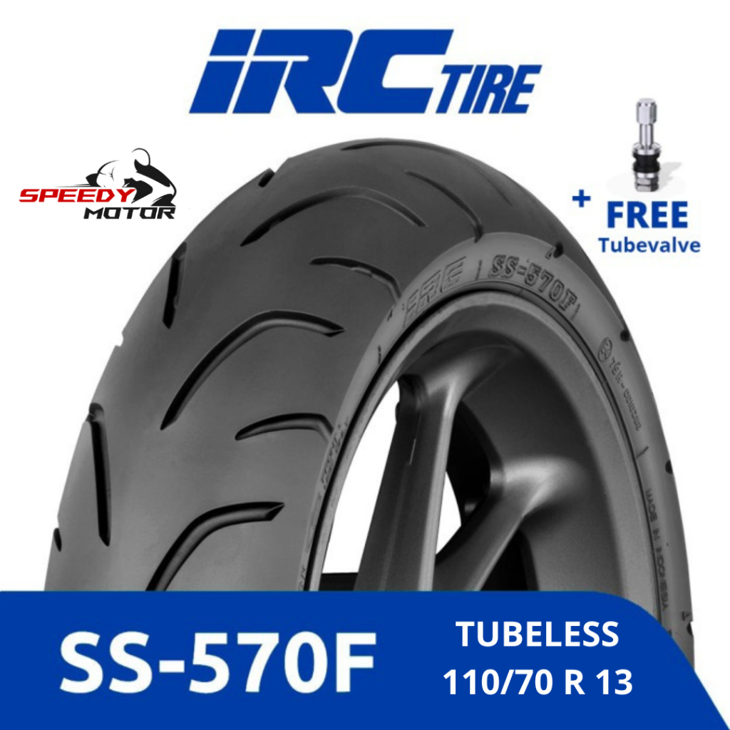 Jual Ban Motor IRC 110/70 Ring 13 SS-570F Tubeless 110/70-13 | Shopee ...