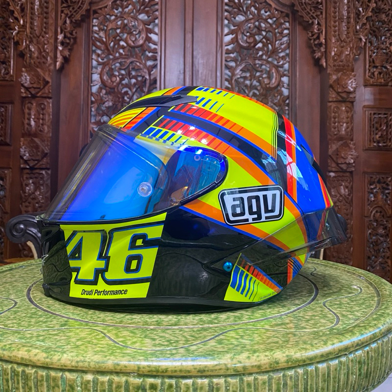Jual HELM AGV CORSA SOLELUNA | Shopee Indonesia