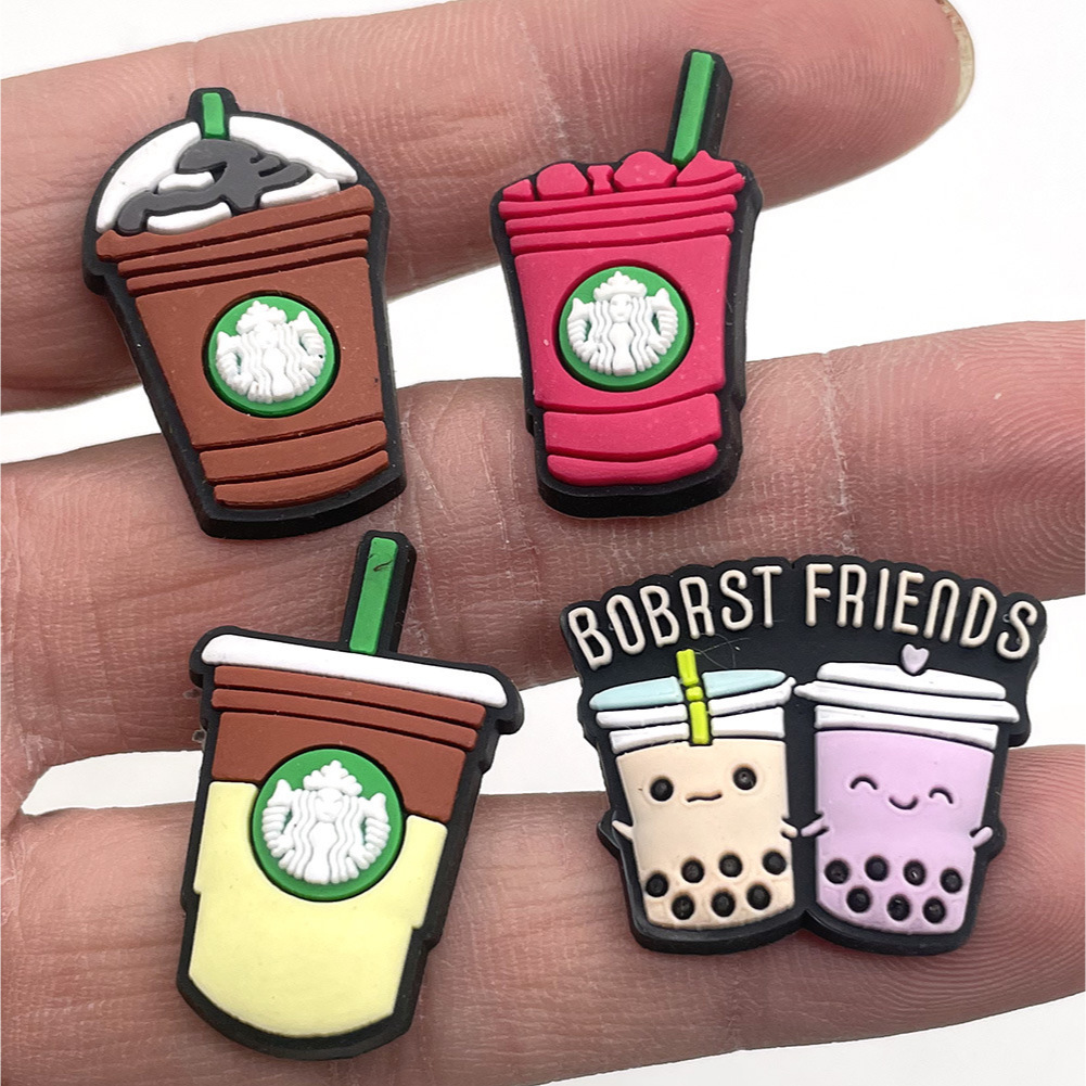 Jual Sunstar Drinks And Snacks Series Starbucks Jibbitz Crocs Pins for