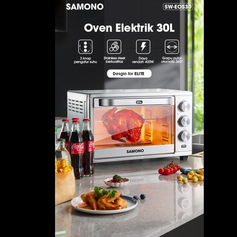 Jual Samono Sw Eos Electric Oven L Big Capacity W Low Watt