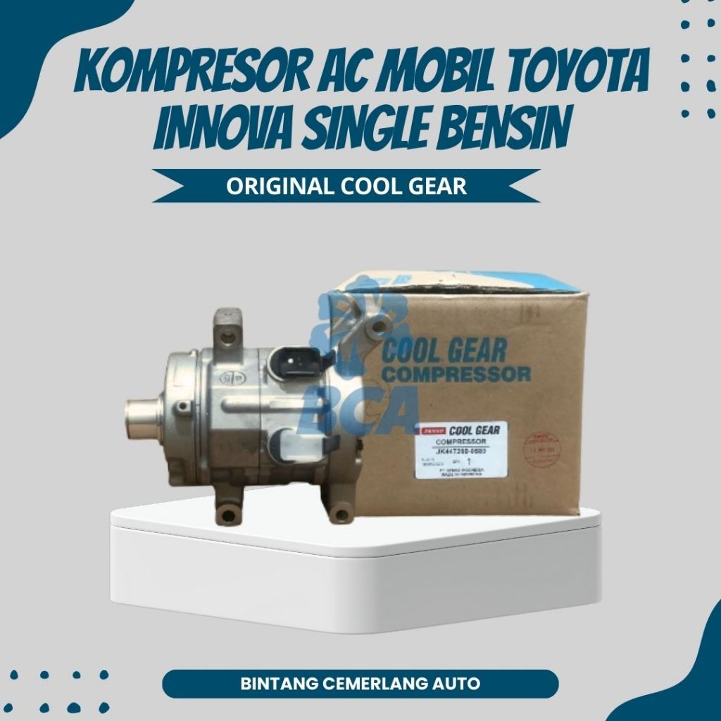 Jual COMPRESSOR KOMPRESOR AC Mobil Toyota Kijang Innova Single Bensin ...