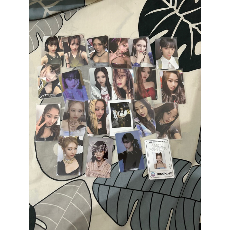 Jual Aespa Official Pc Photocard Album Savage Girls My World Synk Dive