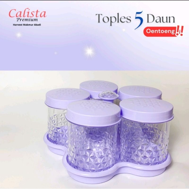 Jual Calista Toples Lima Daun Toples Kue Lebaran Set Shopee Indonesia 0040