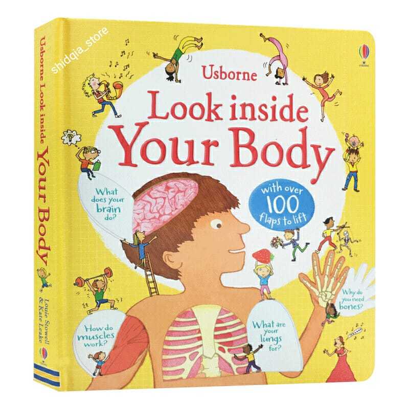 Jual Usborne LOOK INSIDE YOUR BODY Buku Impor edukasi anak Pengenalan ...