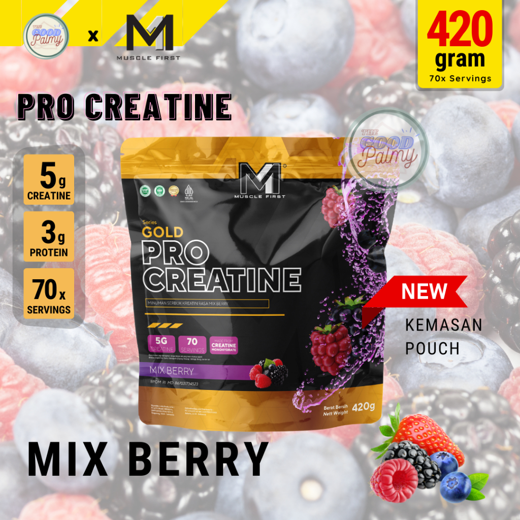 Jual M1 Muscle First Pro Gold Creatine 360 Gram By MuscleFirst Creatine ...