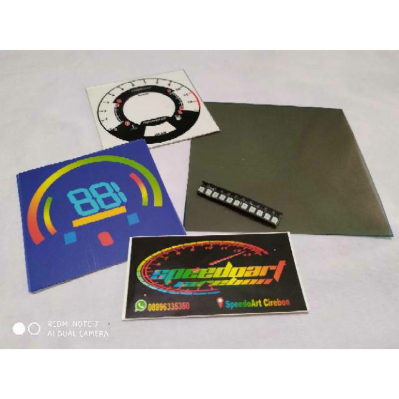 Jual Paket Polaris Stiker WARNA LCD speedometer Honda CS 1 CS One ...