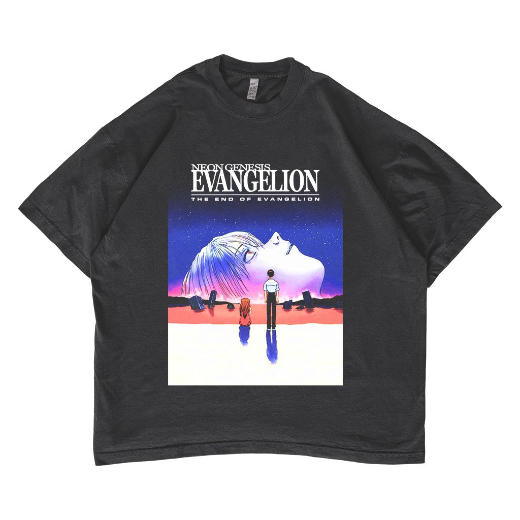 T-shirt Evangelion Third Impact - Motif Robot Kaiju - Coton Bio Certifié Öko-Tex - Homme