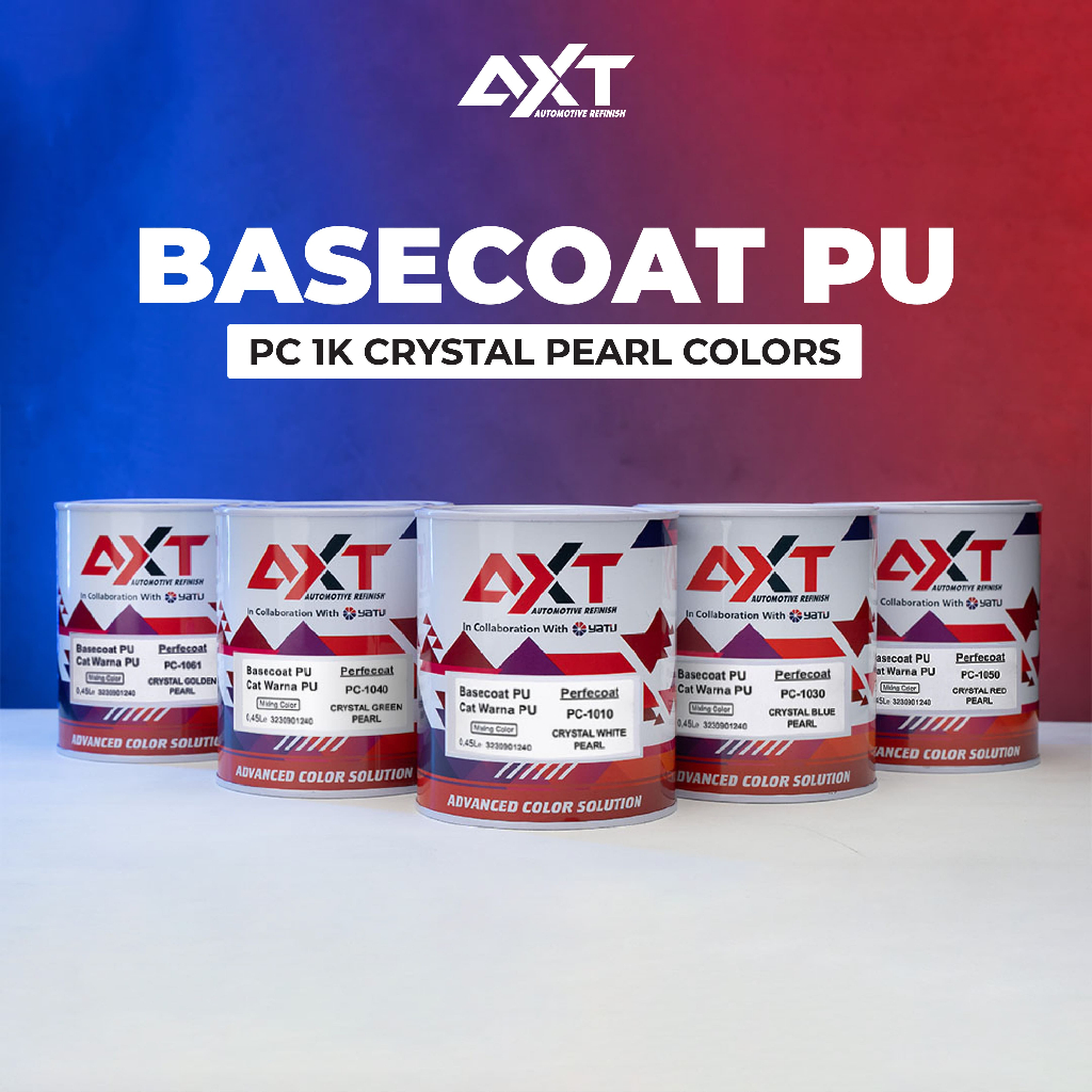 Jual BASECOAT PU PC 1K CRYSTAL PEARL COLORS ( Xirallic ) | Shopee Indonesia