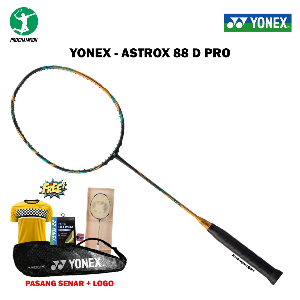 Jual New Yonex Astrox 88D 88 D Pro Raket Badminton Original Shopee