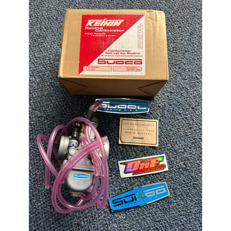 Jual Karburator Keihin PWK 38 mm Sudco Quad Vent Air Strike 100 original Shopee Indonesia