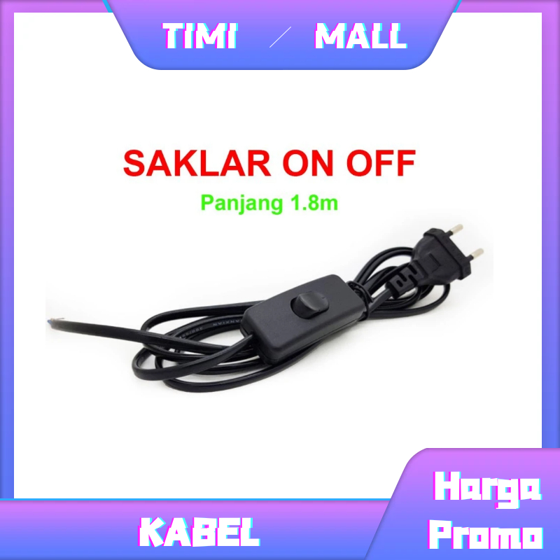 Jual ️TIMIMALL ️ Kabel Power Computer / Kabel Angka8 / Kabel ON-OFF ...