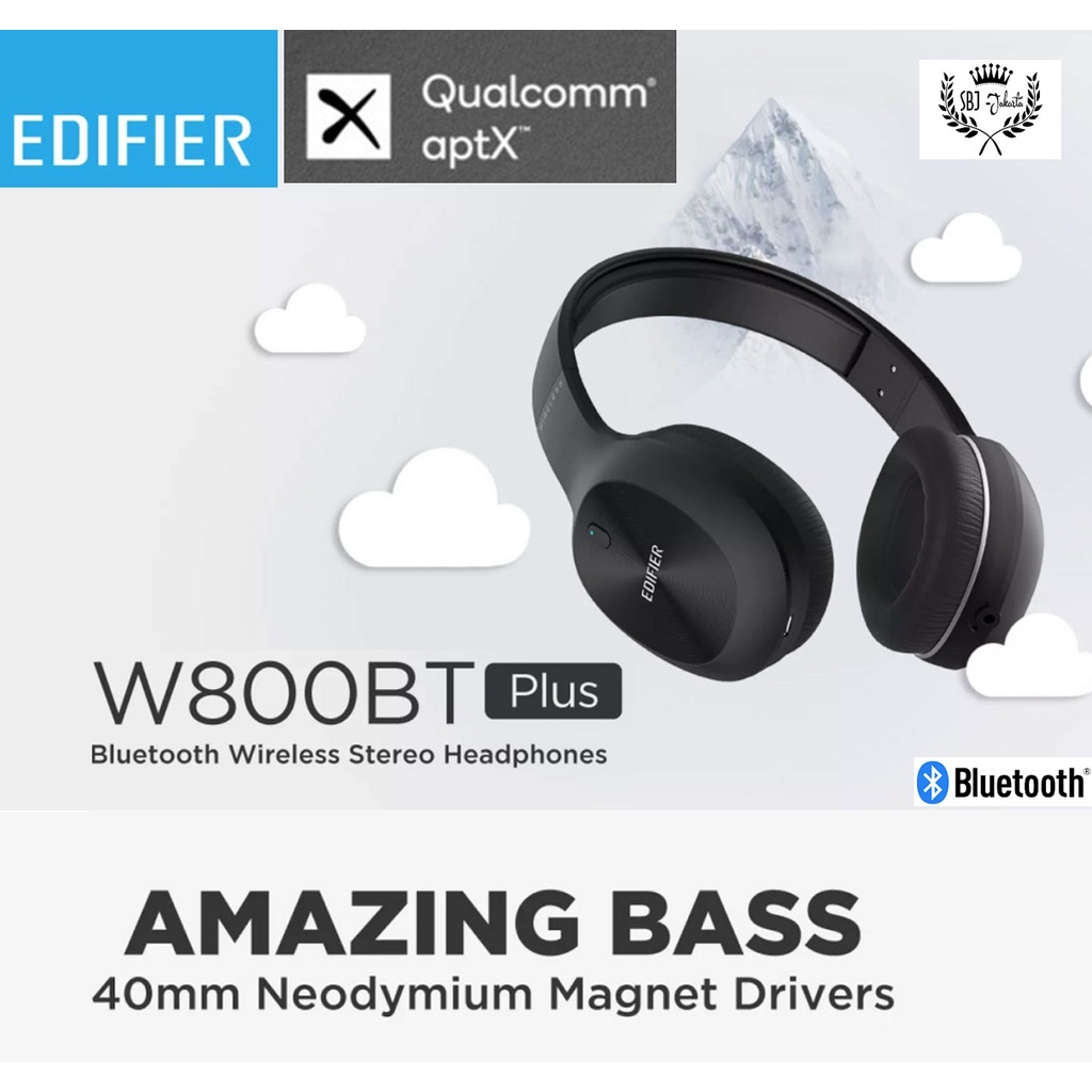 Jual Edifier W800BT PLUS Overear BLUETOOTH 5.1 Headphone Headset