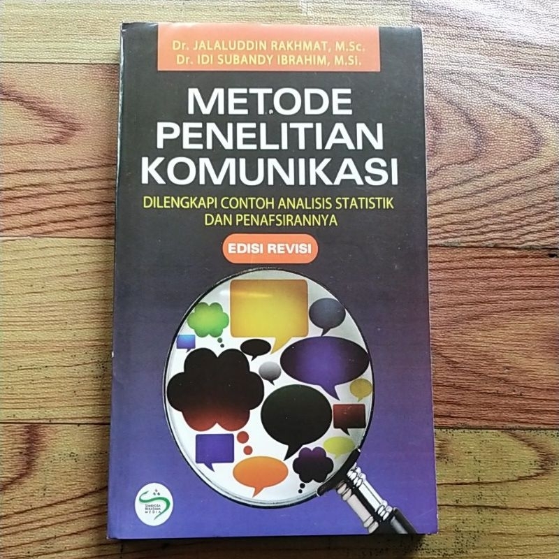 Jual Buku Metode Penelitian Komunikasi Edisi Revisi Shopee Indonesia