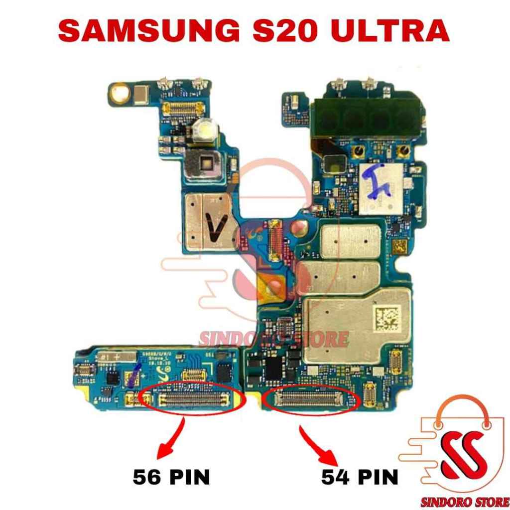 Jual Konektor Main Board Samsung S20 Ultra Soket Lcd Mainboard ...