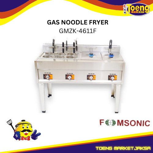 Jual KOMPOR MI AYAM / GAS NOODLE FRYER + KAKI GMZK-4611F FOMSONIC ...