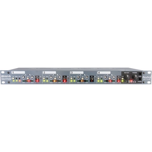 Jual Radial SW4 4-channel Balanced Audio Switcher | Shopee Indonesia