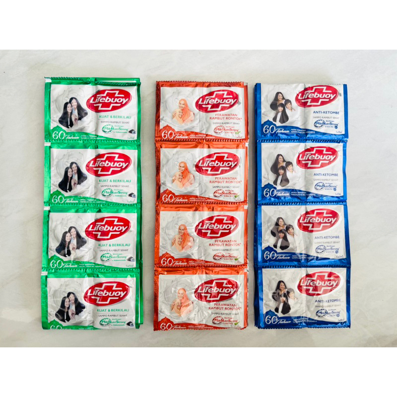 Jual Sampo Lifebuoy Sashet Renceng Isi 12 X 9ml Shopee Indonesia