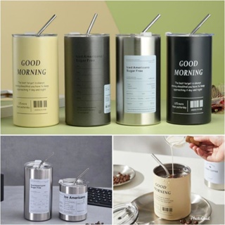 【TEC】 KOBU Ivory Stainless Steel Tumblr Coffee Tea 240ml 360ml Aesthetic  Botol minum kopi teh gelas cup estetik simple elegant cangkir gelas kopi