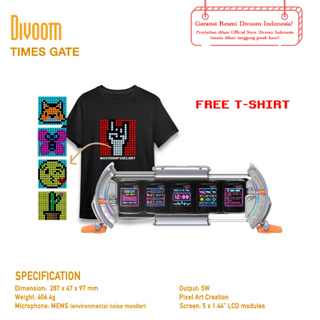 Jual Divoom Times Gate Pixel Art Informative Display