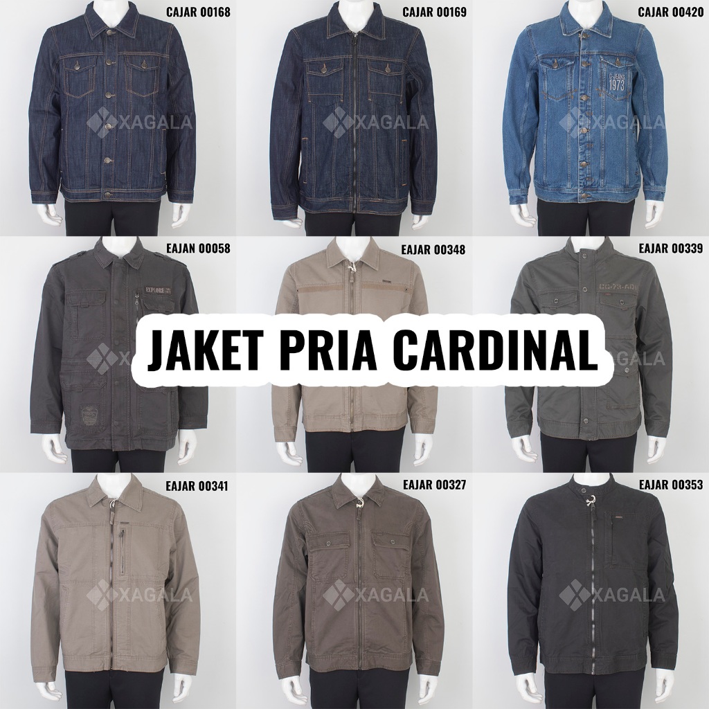 Jual CARDINAL JAKET PRIA JAKET ADVENTURE CASUAL JAKET COWO | Shopee ...