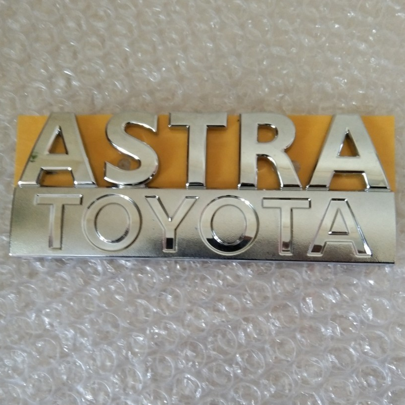 Jual Emblem Tulisan Astra Toyota Original Shopee Indonesia