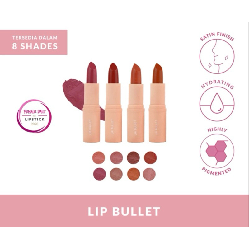 Jual Lip Bullet Blp By Lizzie Parra Shopee Indonesia