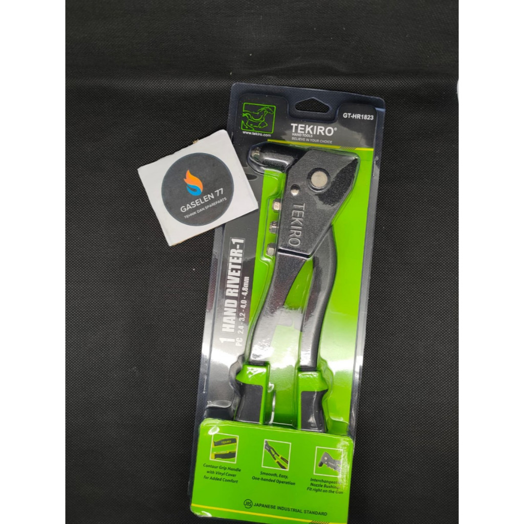 Jual TANG RIVET/HAND RIVETER 2,4-3,2-4-4,8 MM TEKIRO GT-HR1823 HIGH ...